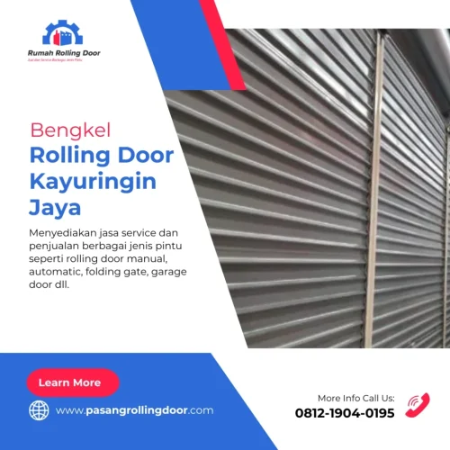 Bengkel Rolling Door Kayuringin Jaya